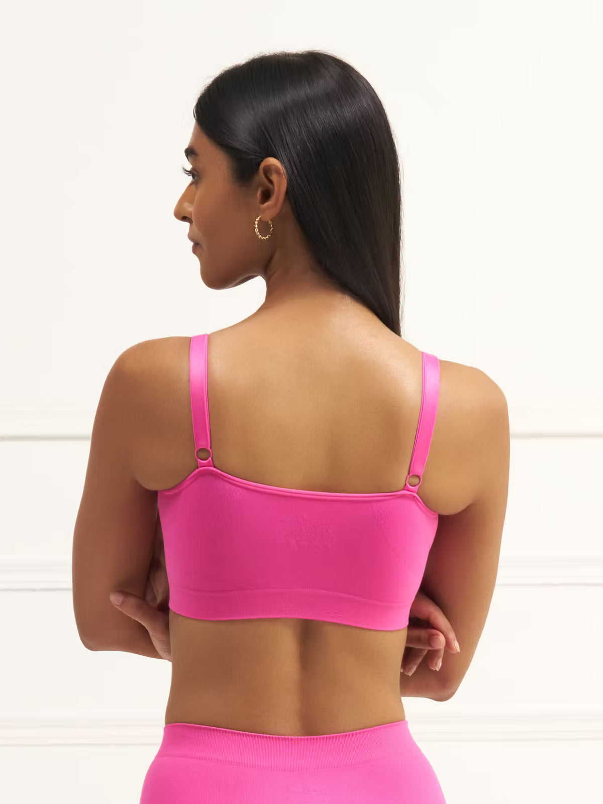 Wireless Shaping Bra - Seamless Non-Padded Wireless T Shirt Bra with Full Coverage