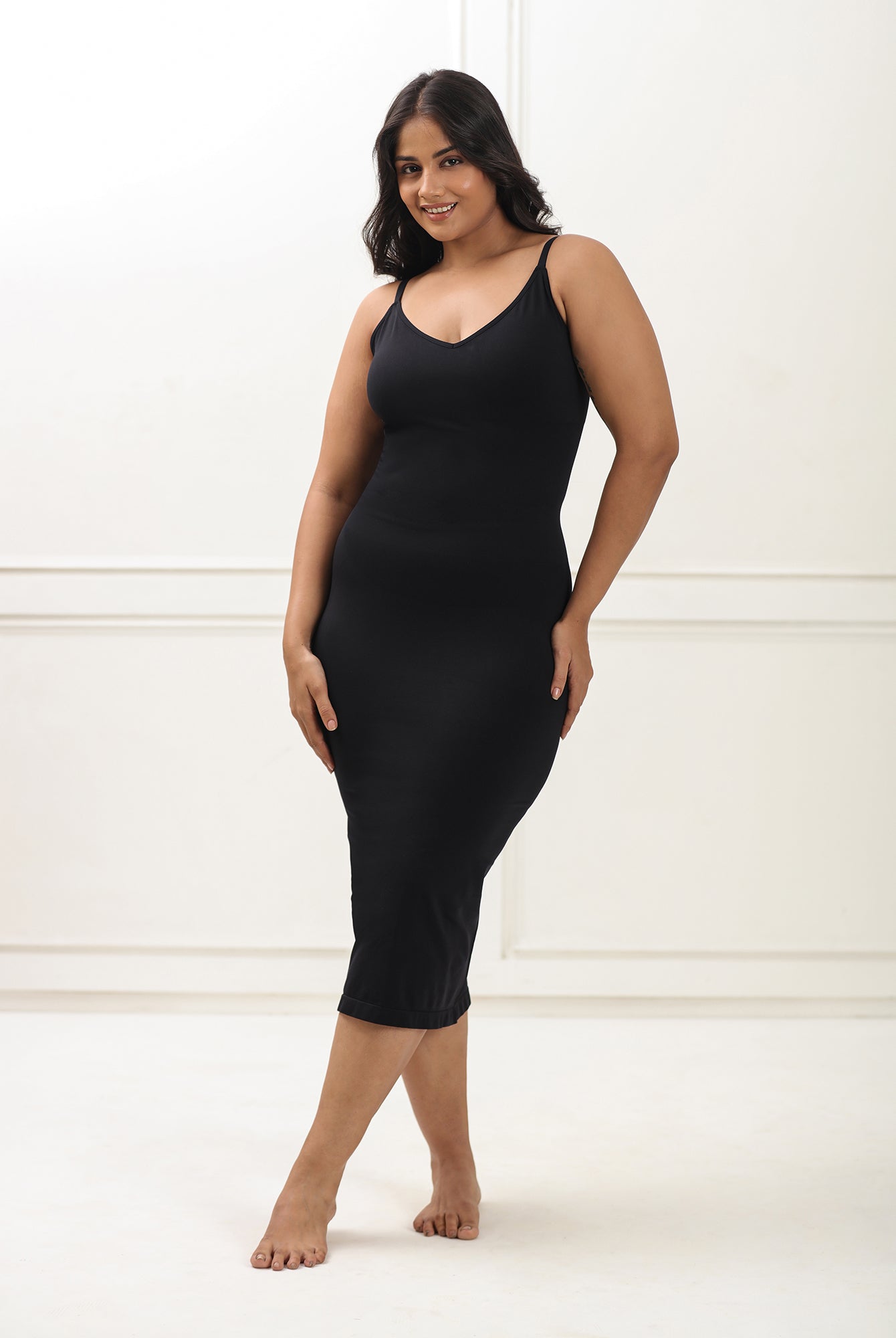 Built in bra bodycon dress Bodysuit UNDERNEAT