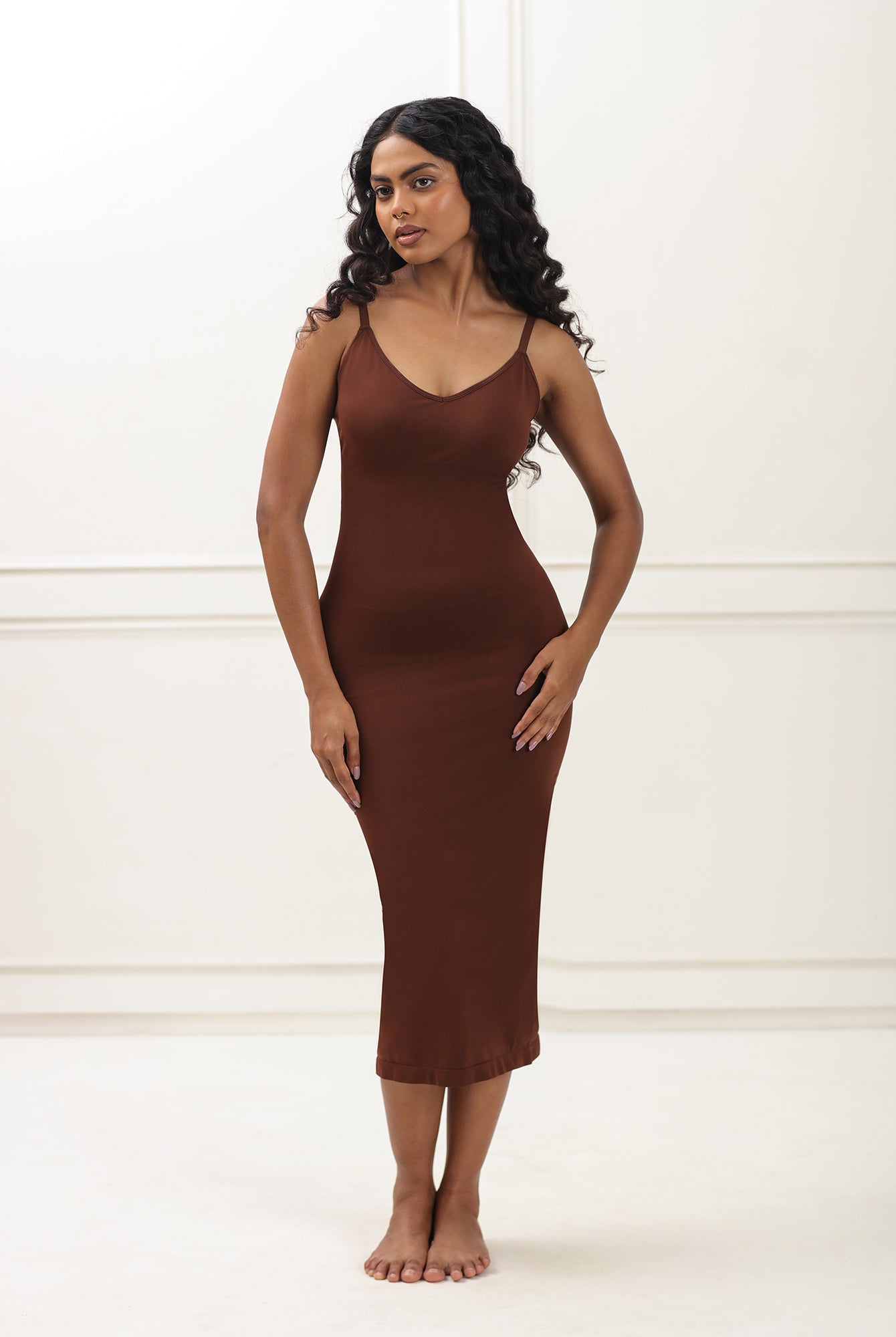 Built in bra bodycon dress Bodysuit UNDERNEAT