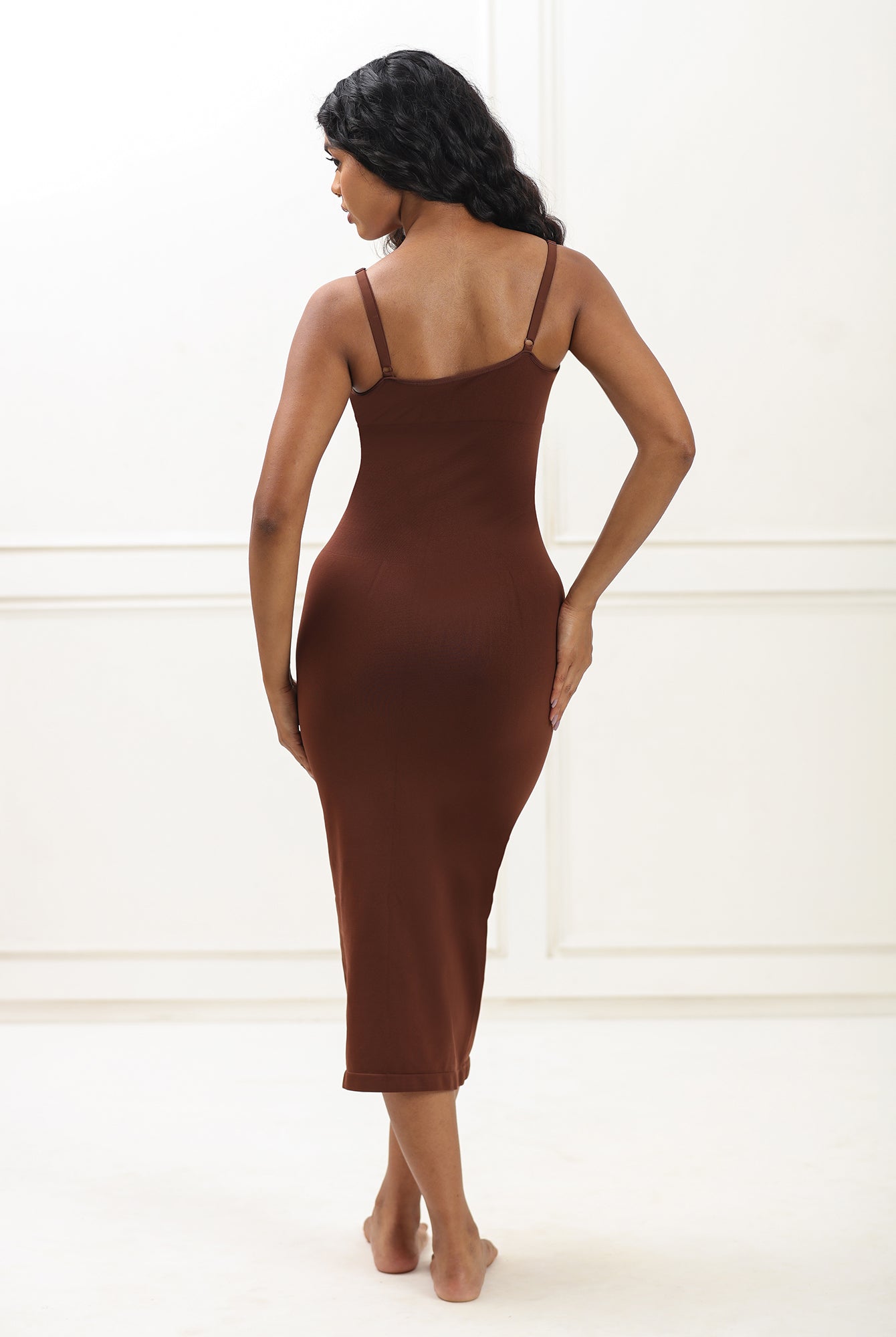 Built in bra bodycon dress Bodysuit UNDERNEAT