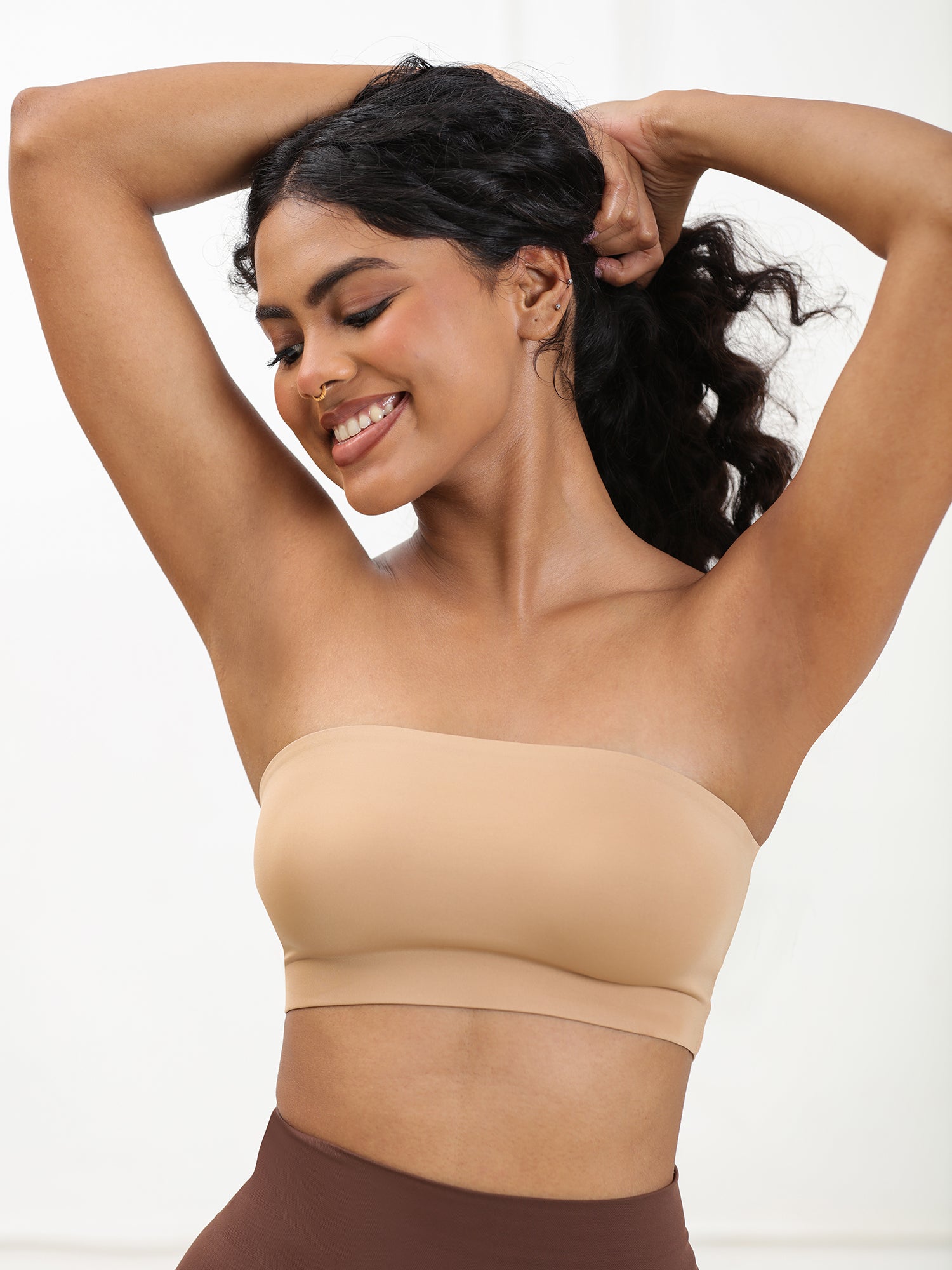Bandeau Bra UNDERNEAT Beige S