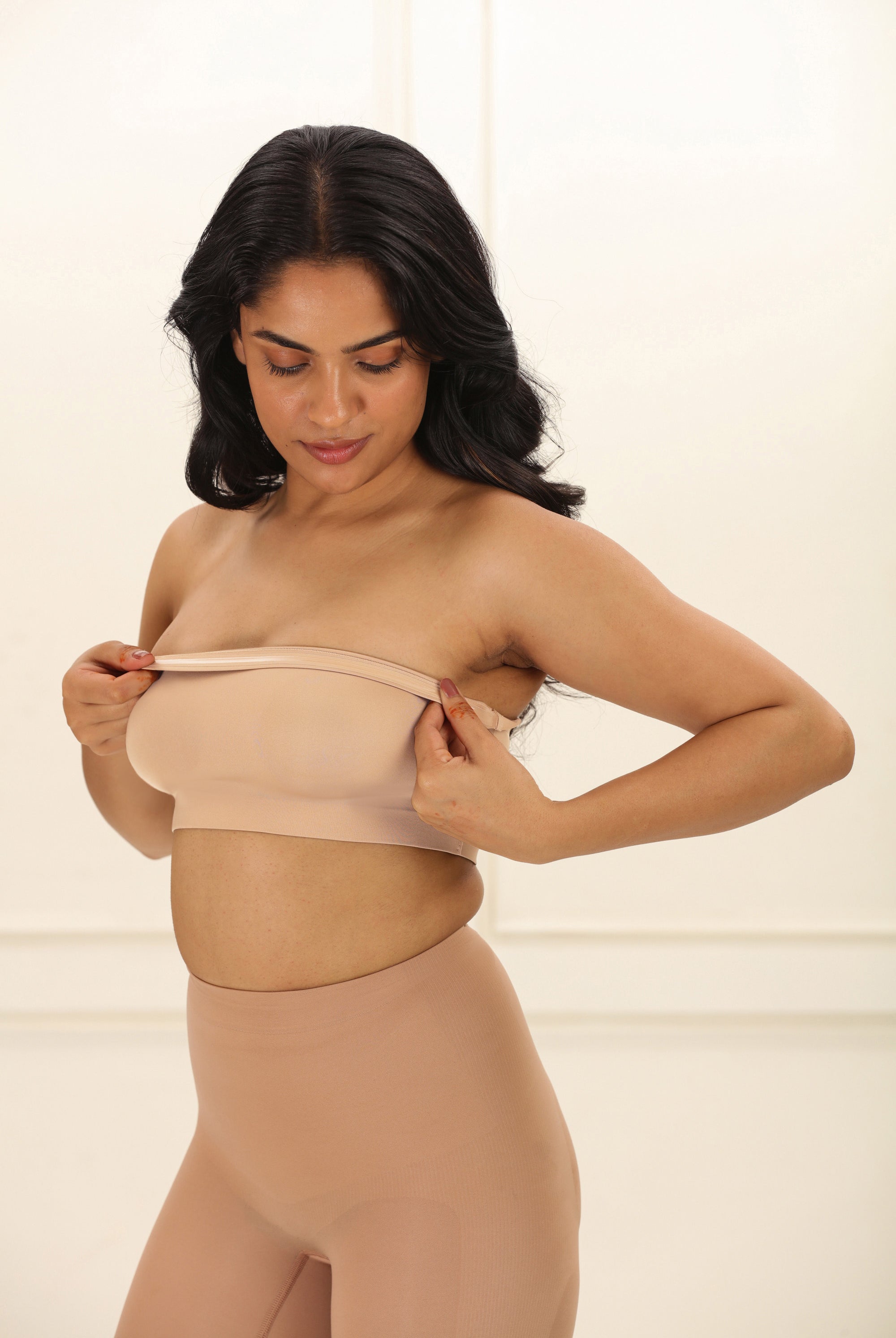 Bandeau - No Slip Non-Padded Wireless Seamless Tube Bra Bra UNDERNEAT