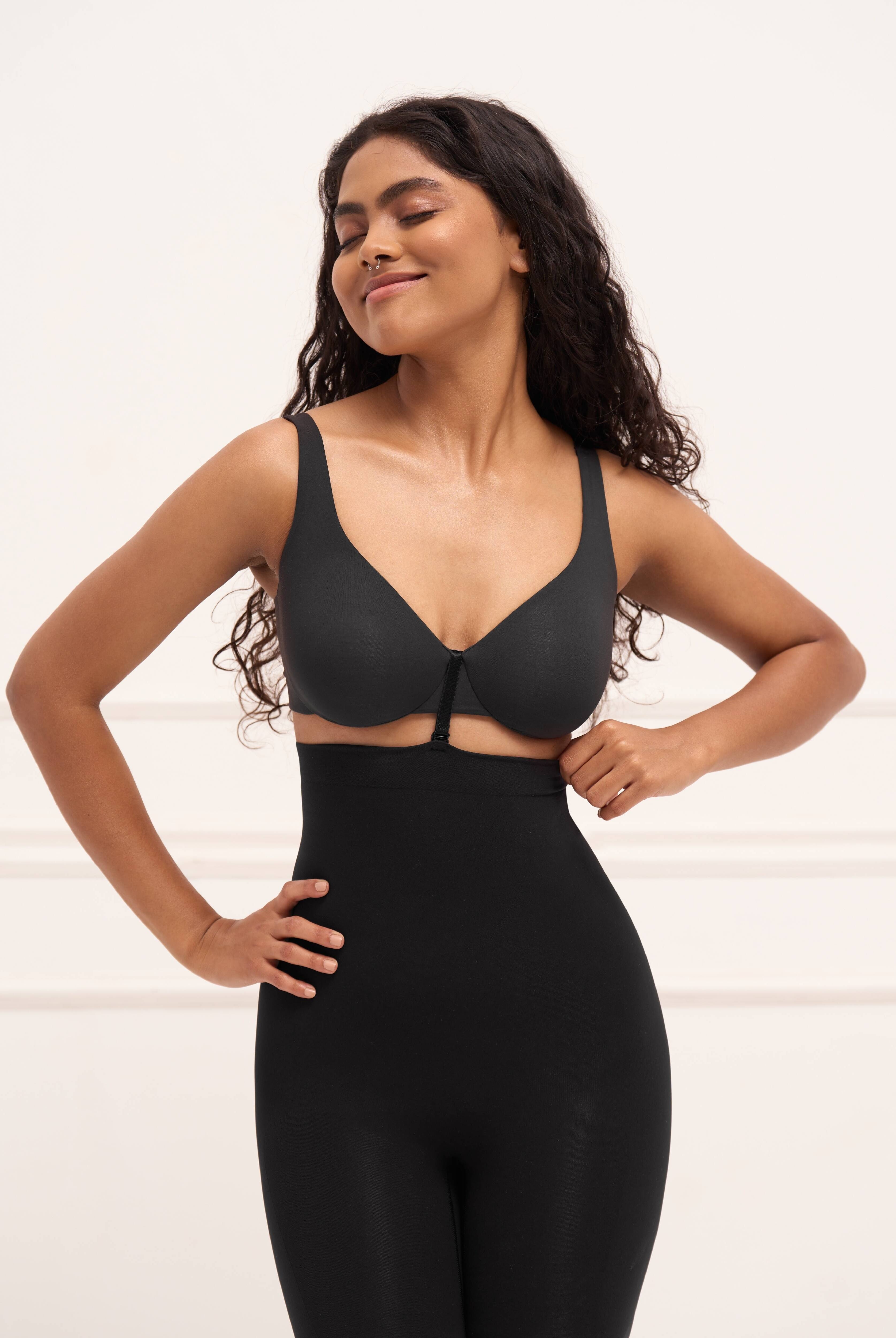 High Waist Tummy Tucker Shorts Shorts UNDERNEAT Black XS-S