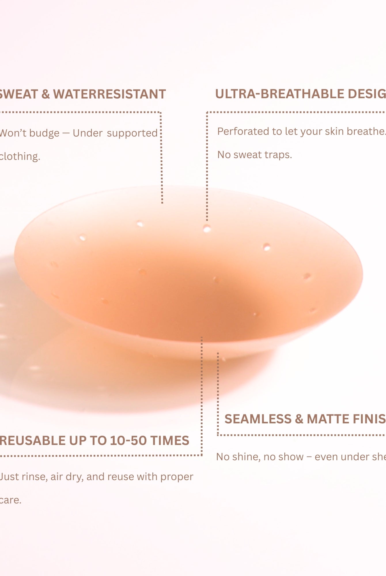 Reusable Adhesive Nipple Pasties Accessories UNDERNEAT