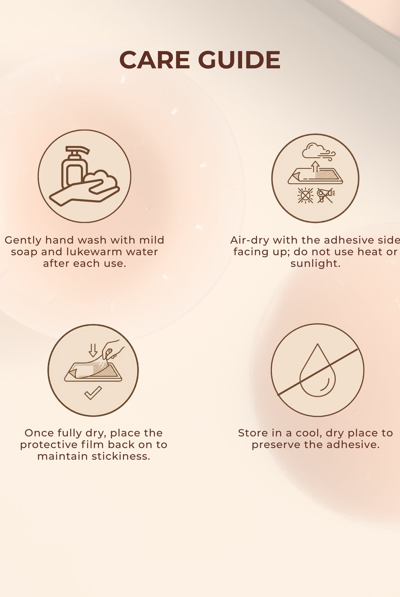 Reusable Adhesive Nipple Pasties Accessories UNDERNEAT