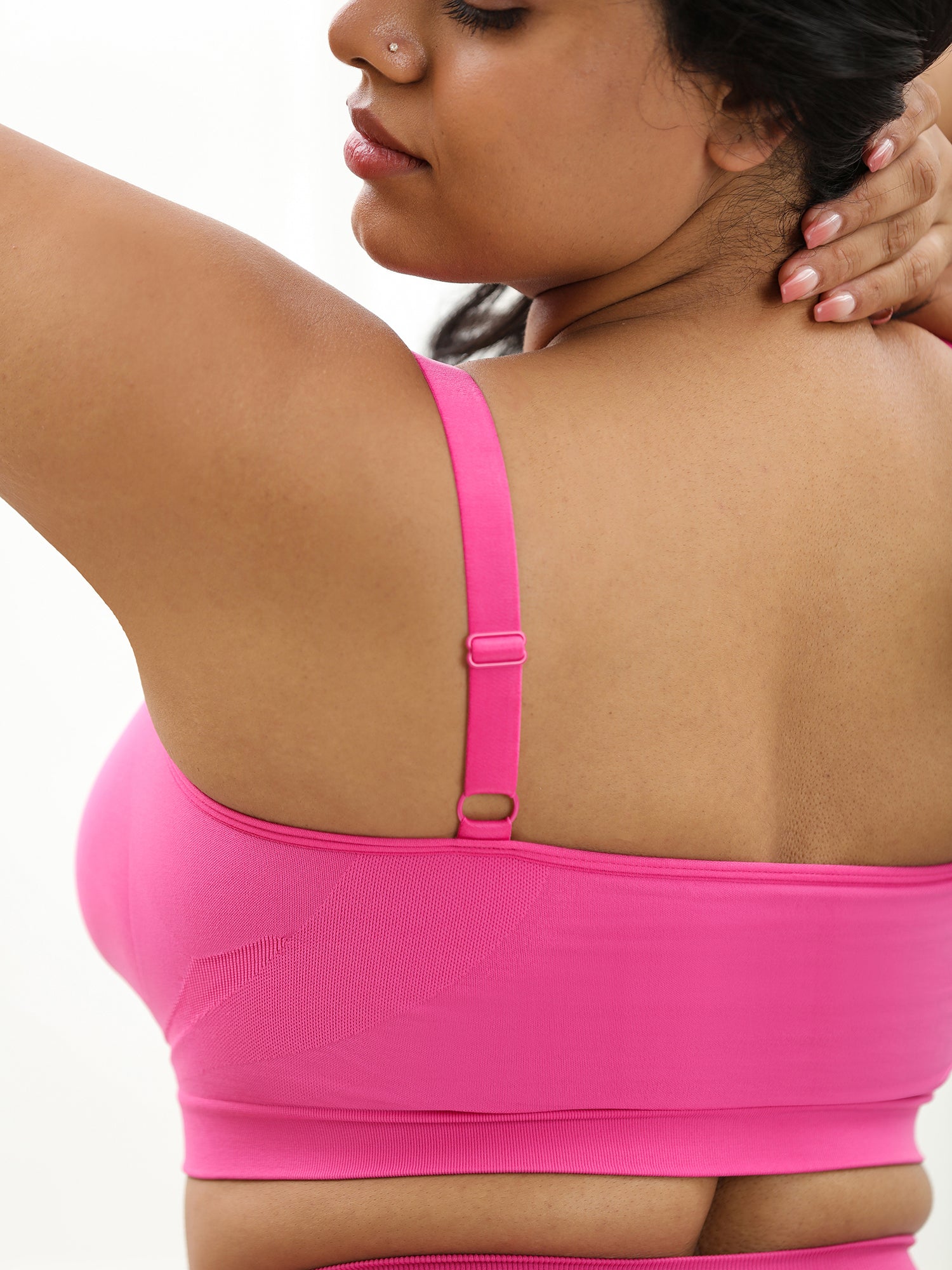 Wireless Shaping Bra - Seamless Non-Padded Wireless T Shirt Bra with Full Coverage