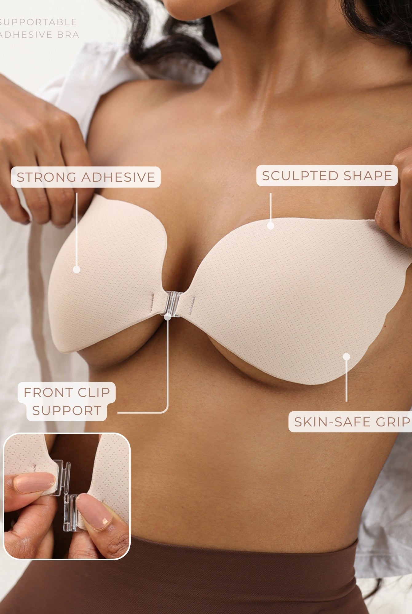 Supportable Adhesive Bra Accessories UNDERNEAT