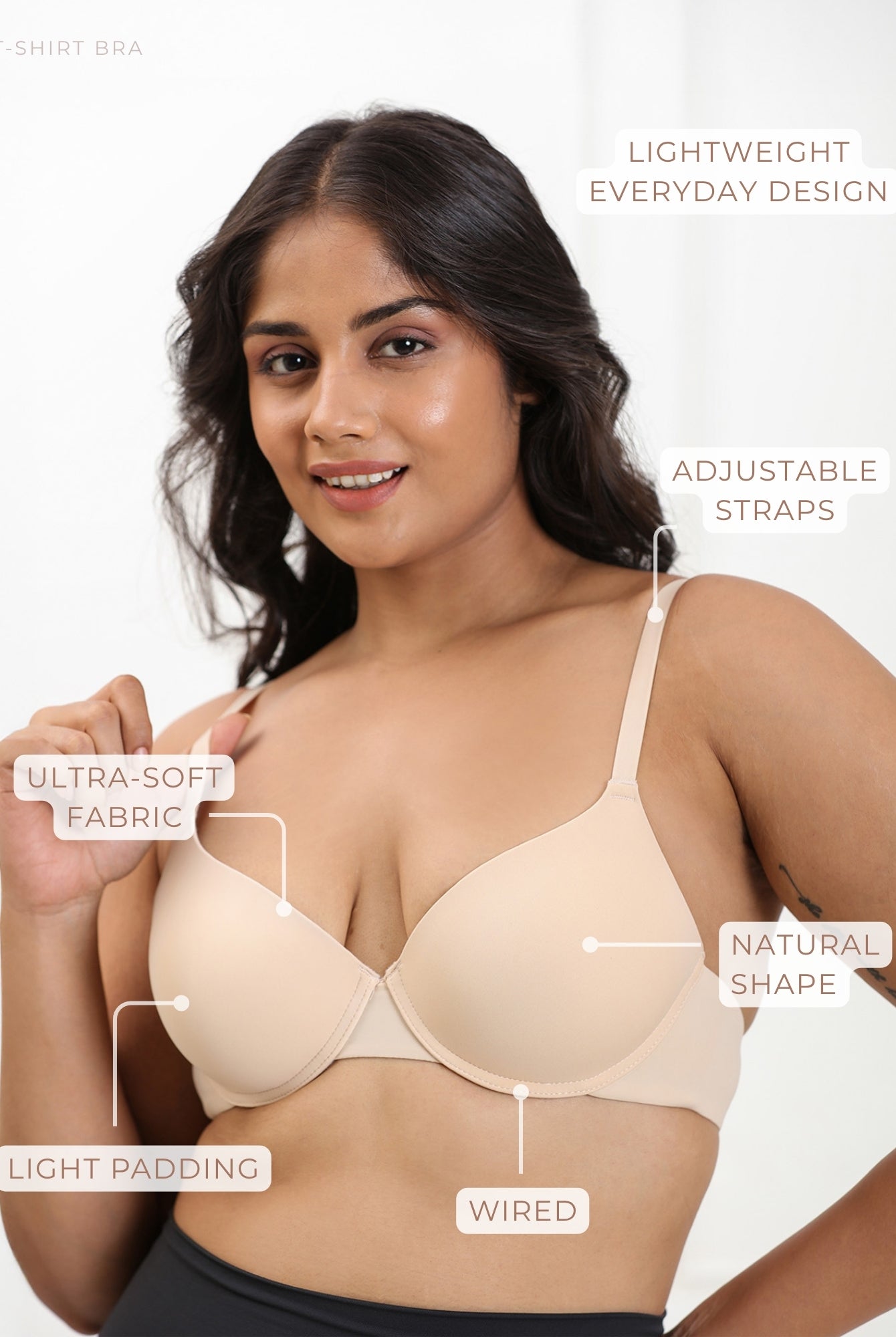 Everyday T-shirt Bra Bra UNDERNEAT