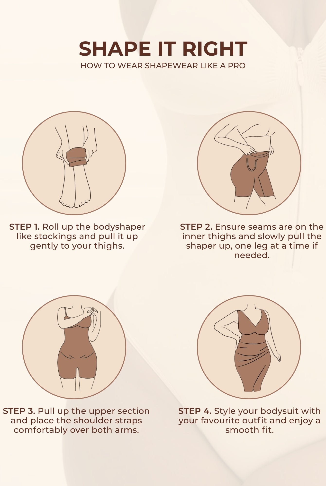 Saree Shapewear Combo pack Bodysuit UNDERNEAT