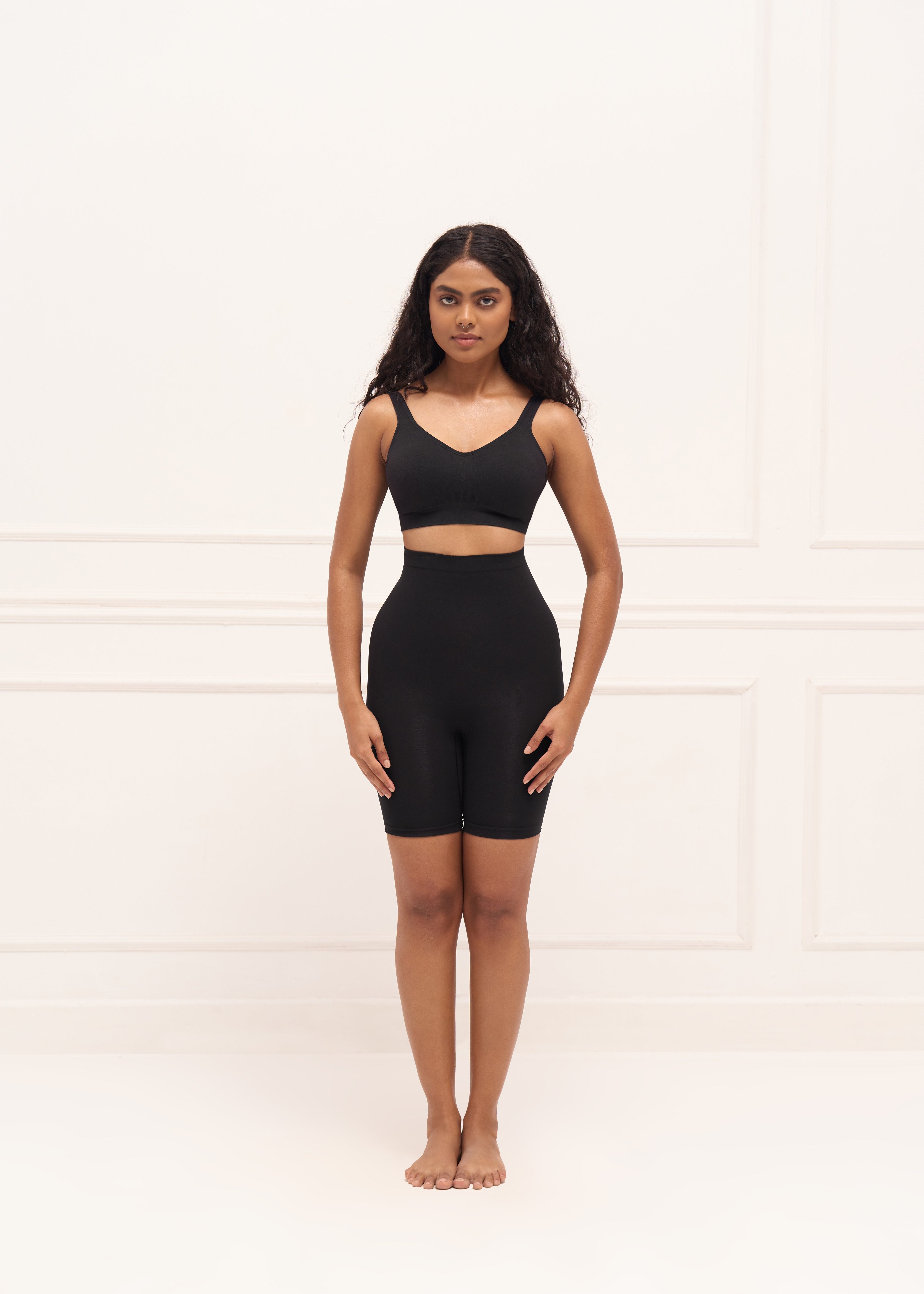 Padded All Day Bra - Lightly Padded Wireless T Shirt Bra with Full Coverage