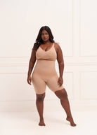 High Waist Tummy Tucker Shorts Shorts UNDERNEAT Beige XS-S