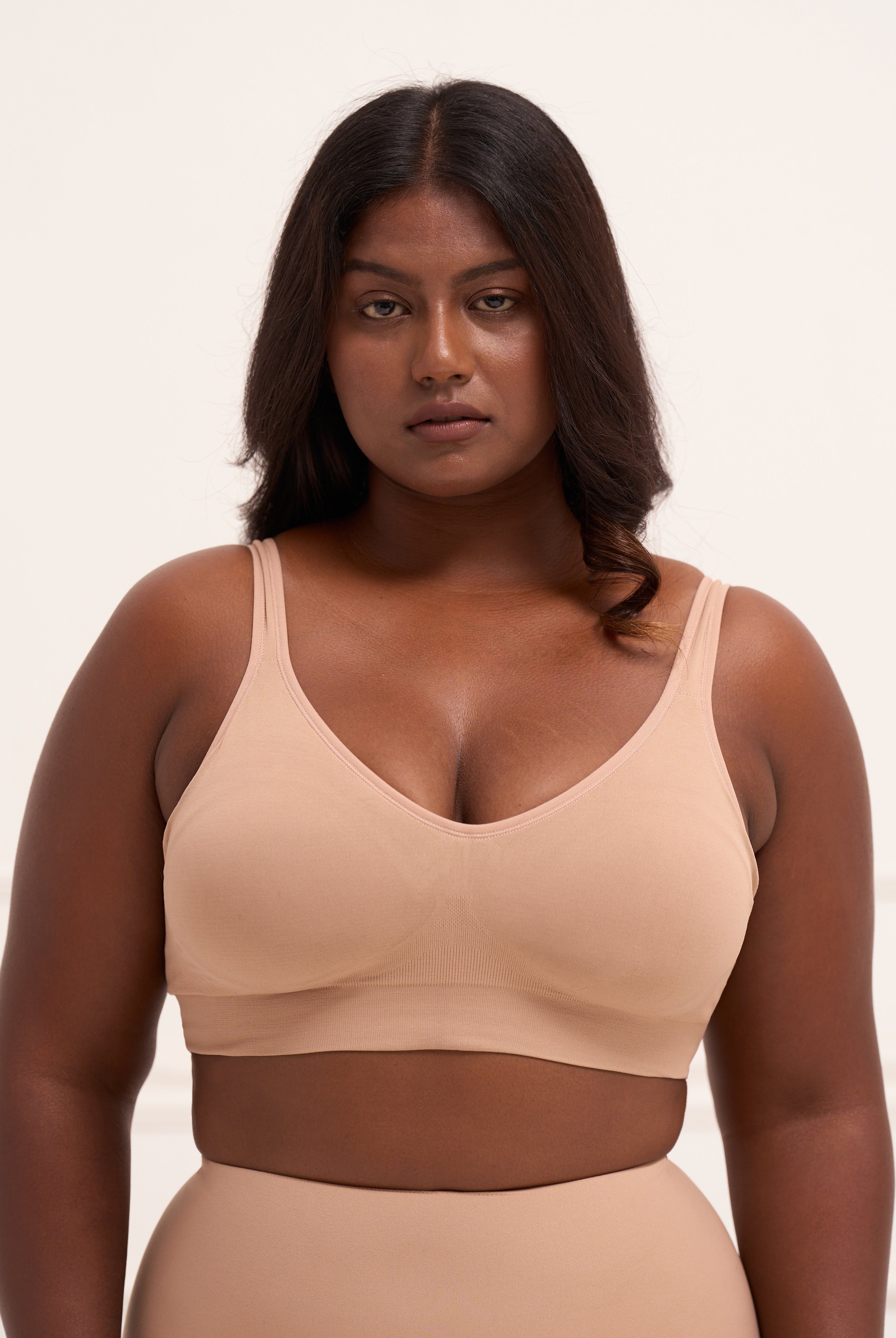 Padded All Day Bra Bra UNDERNEAT Beige S