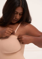 UNDERNEAT invisible strapless shapewear with tummy control and butt lift