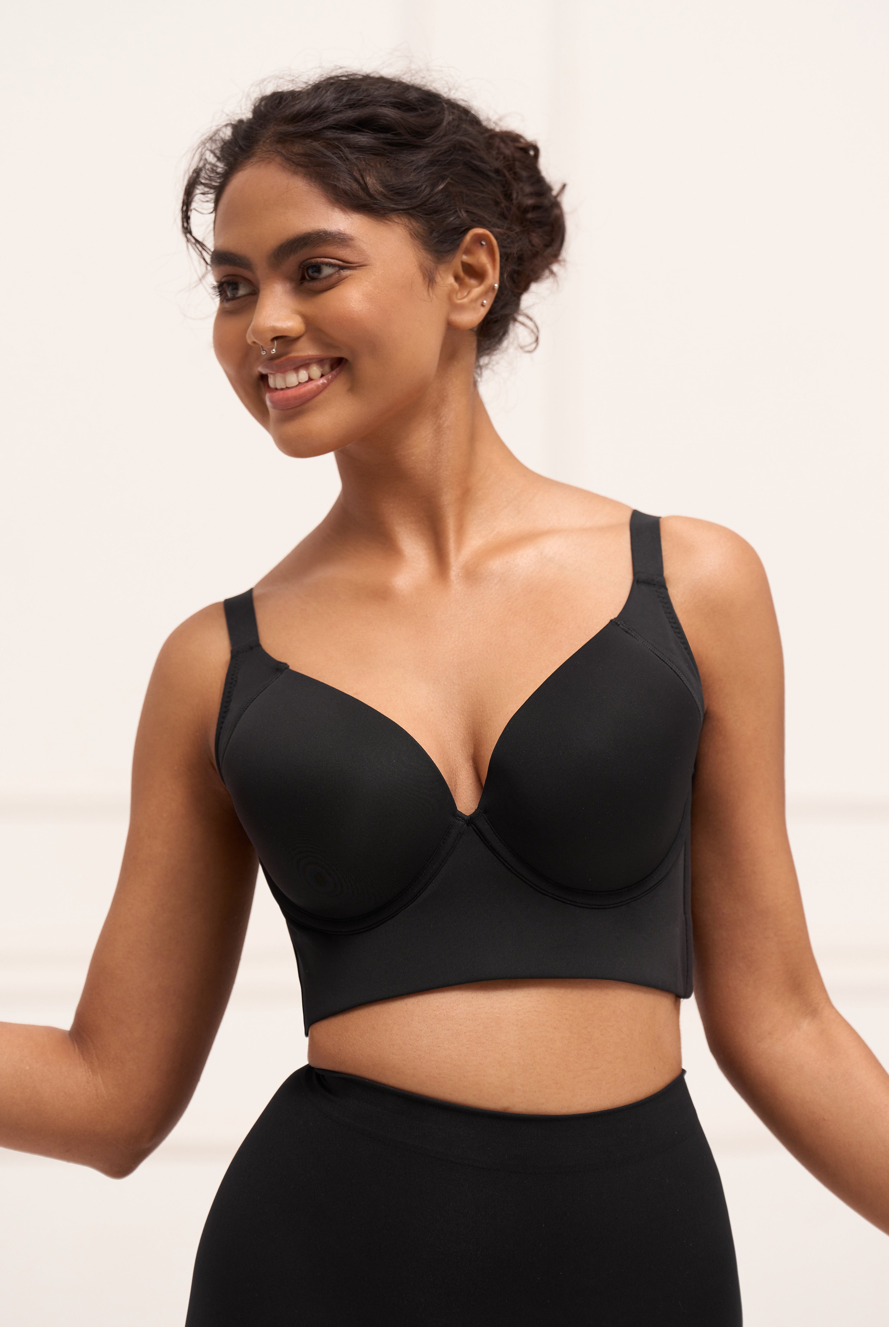 Underwire Push Up Bra Bra UNDERNEAT Black 34B