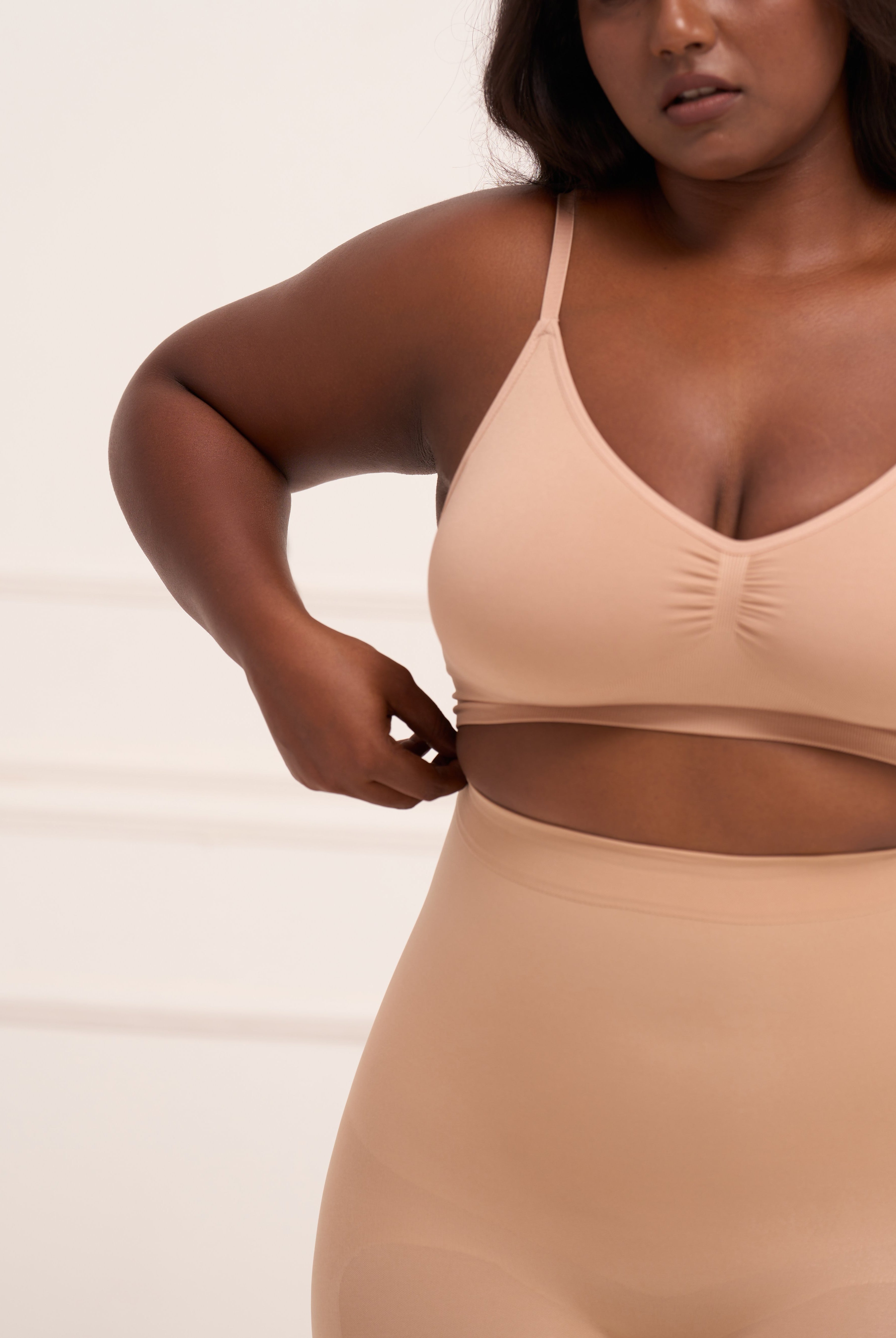 Mid Waist Butt Lifting Shorts Shorts UNDERNEAT