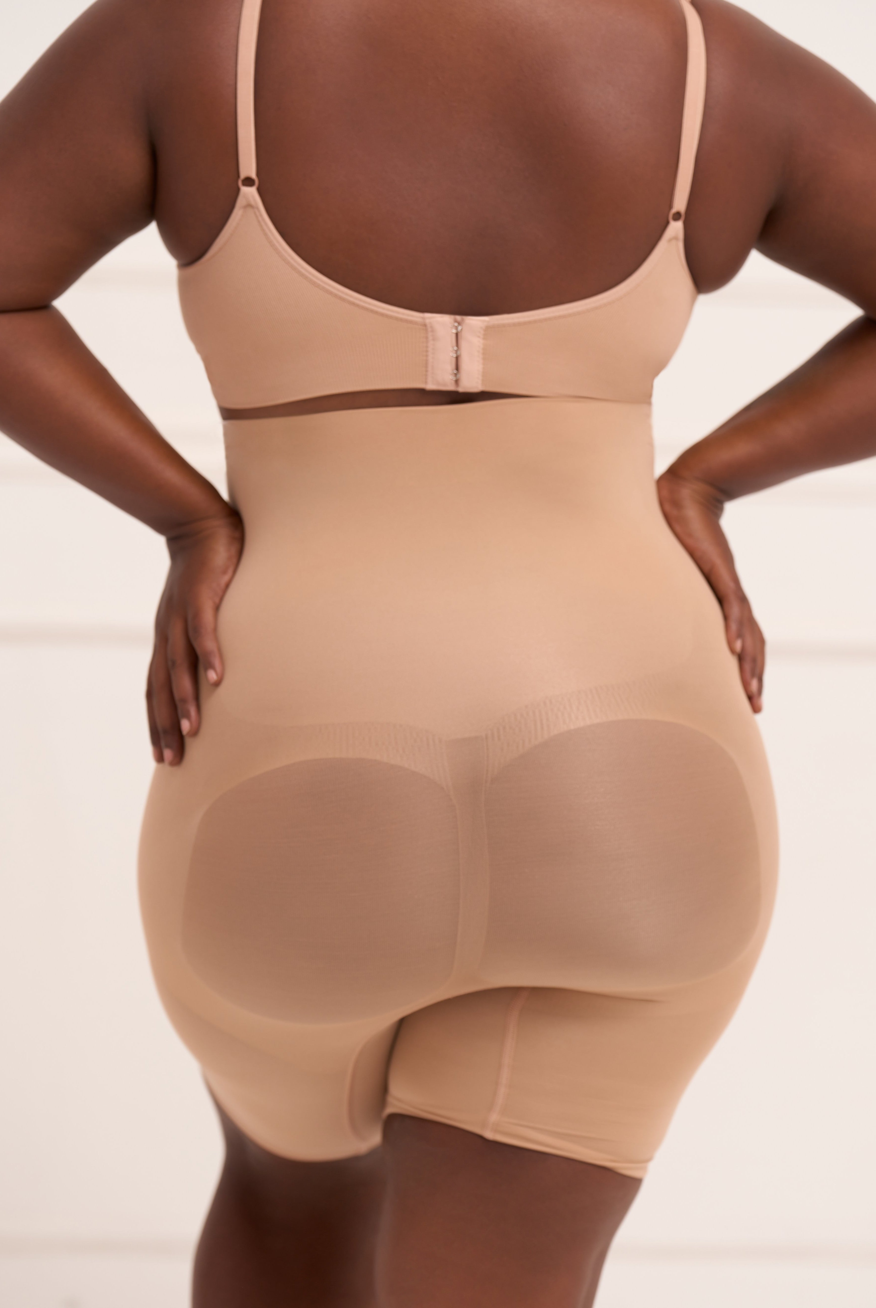Mid Waist Butt Lifting Shorts Shorts UNDERNEAT