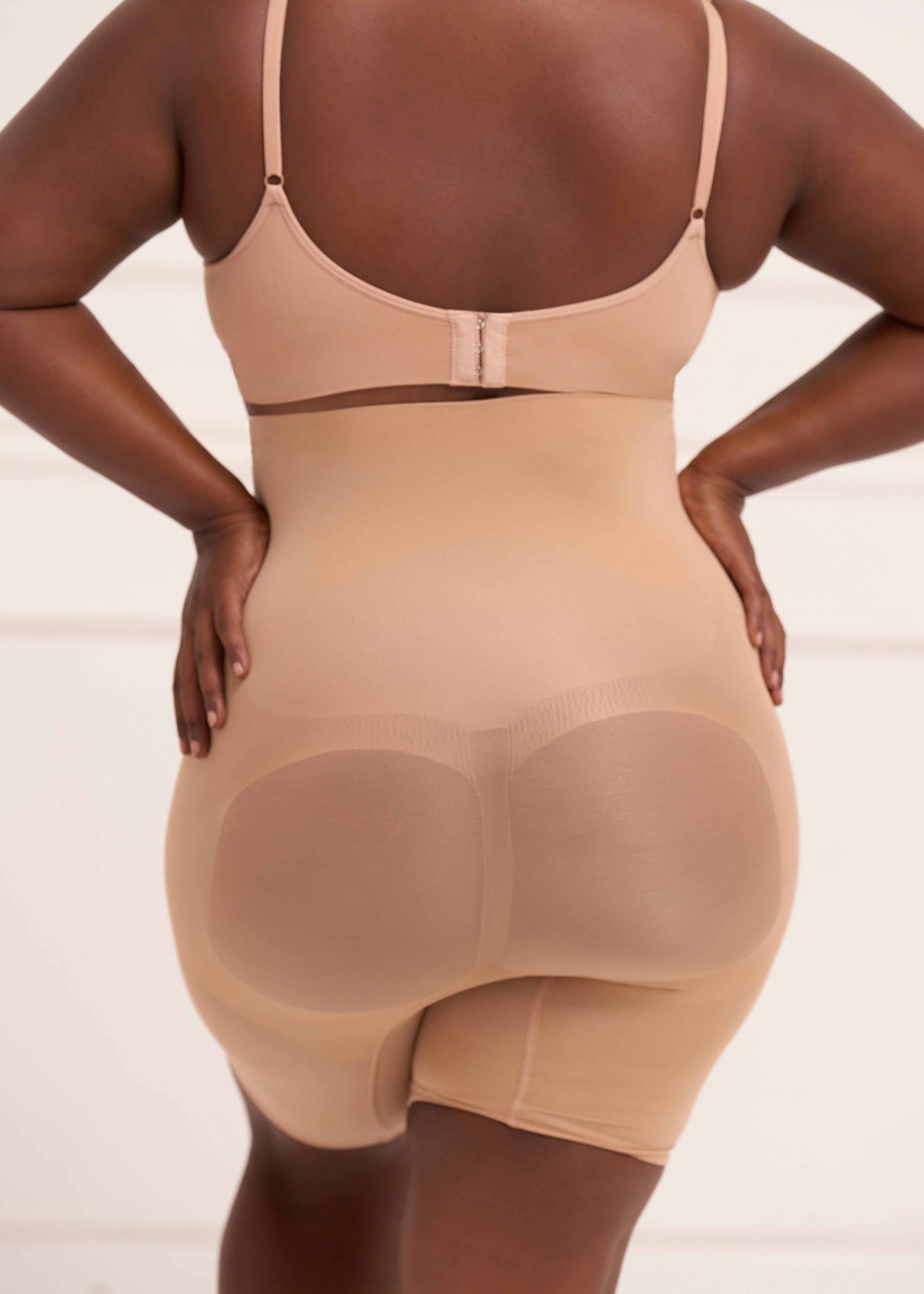 Mid Waist Butt Lifting Shorts Shorts UNDERNEAT