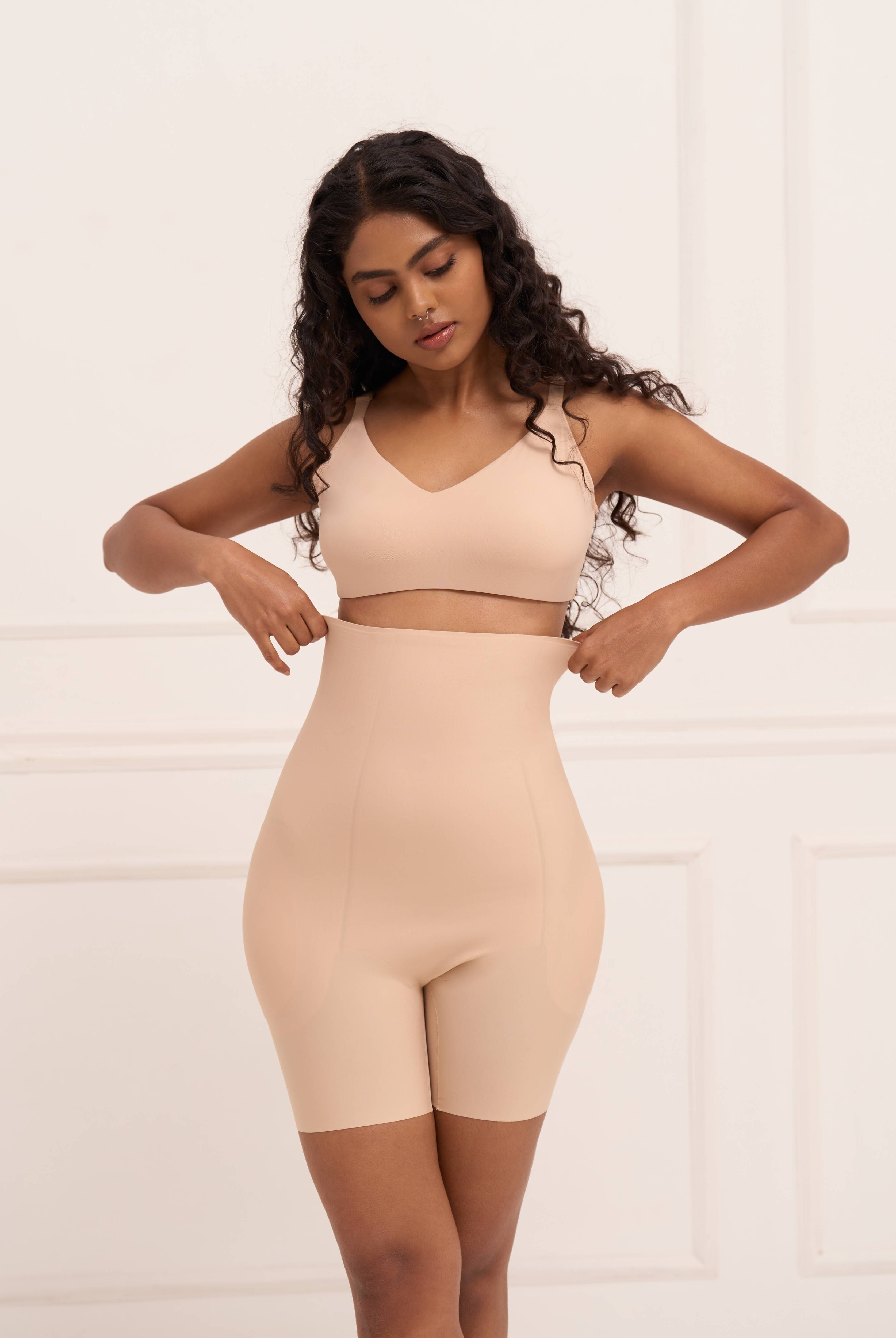 Sculpt Fit Padded Shorts Shorts UNDERNEAT Beige S