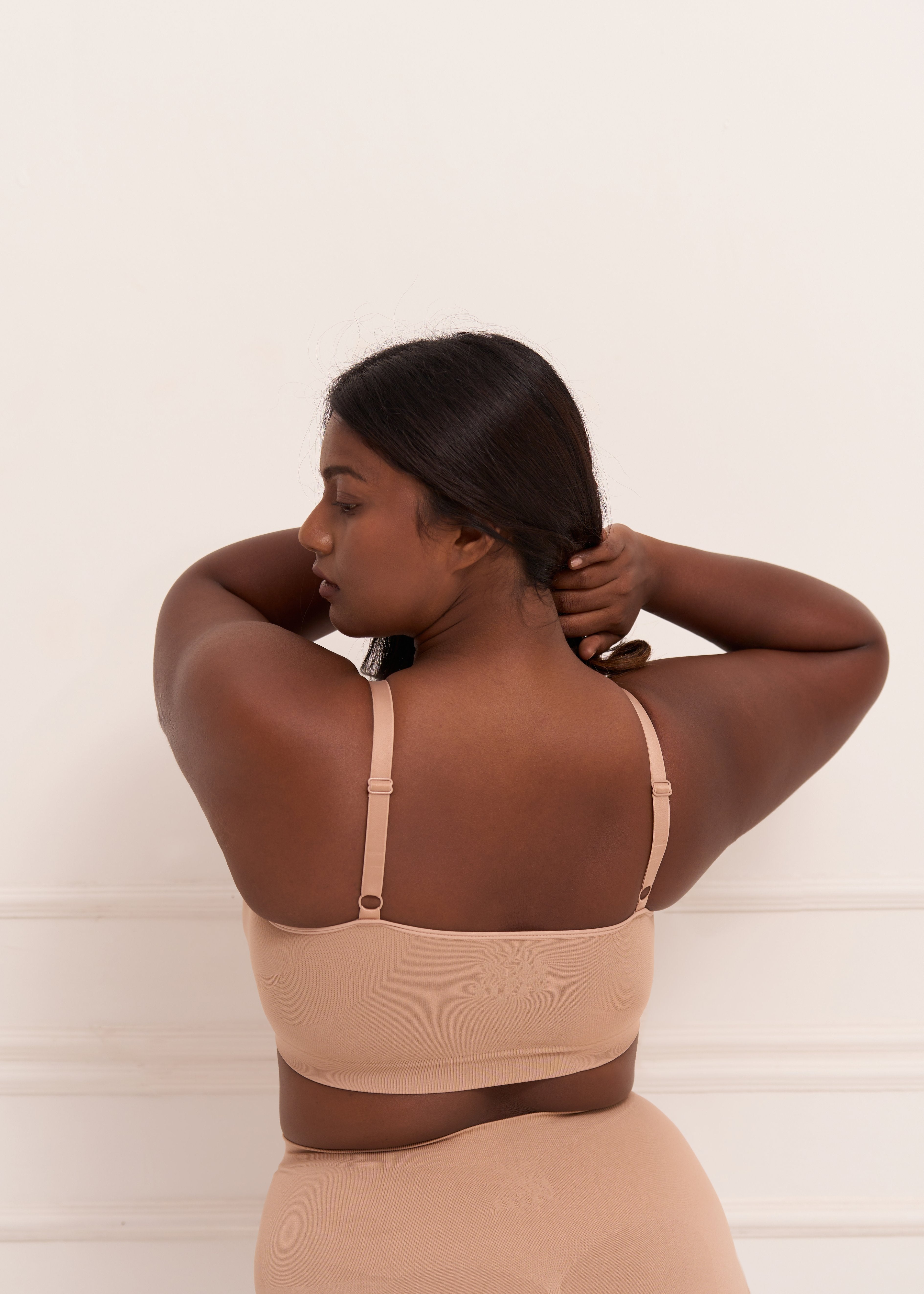 Wireless Shaping Bra - Seamless Non-Padded Wireless T Shirt Bra with Full Coverage