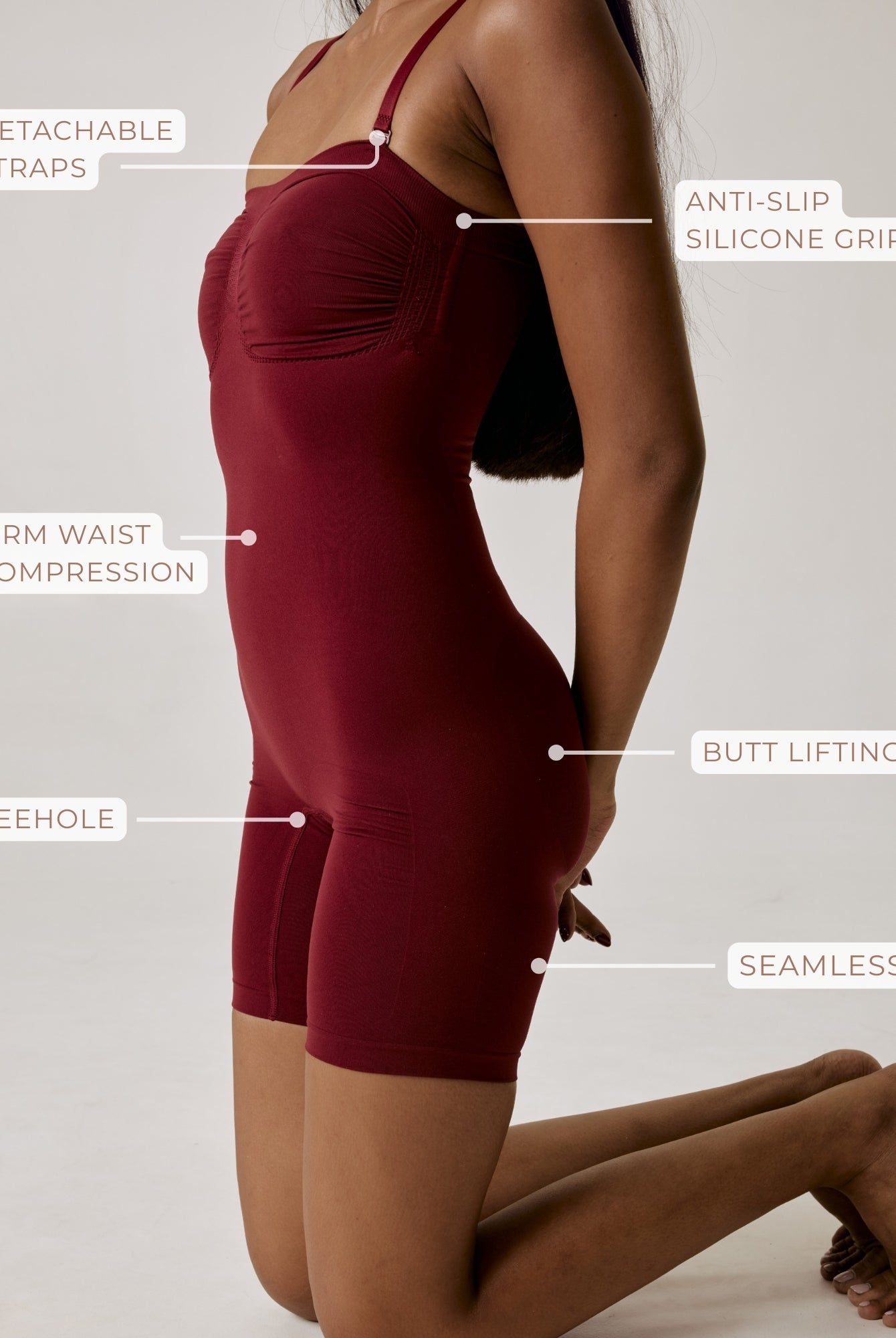 Strapless Butt Lifting Bodysuit Bodysuit UNDERNEAT