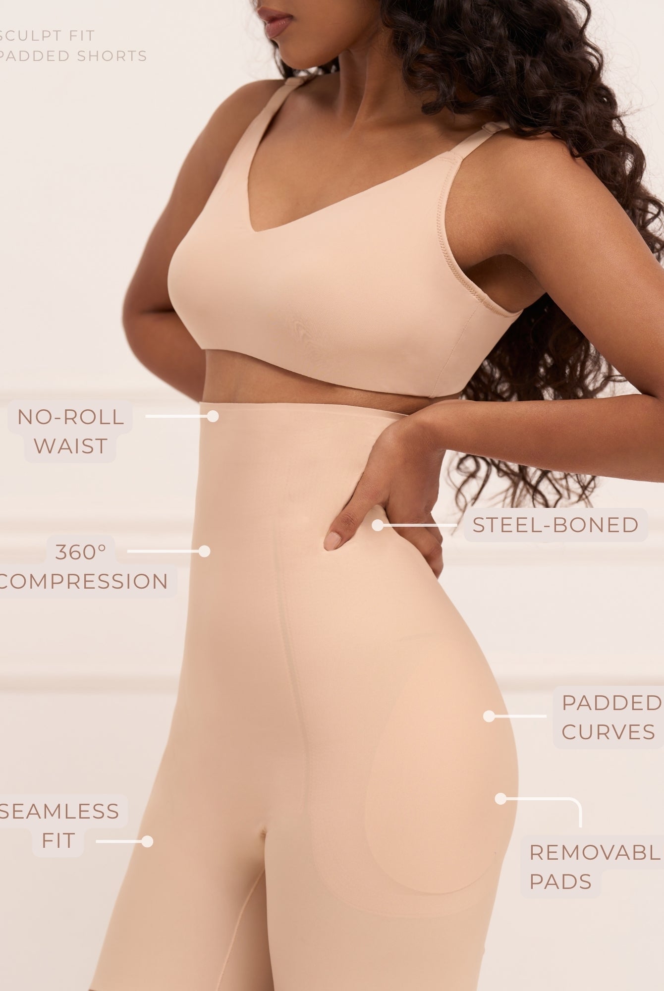 Sculpt Fit Padded Shorts Shorts UNDERNEAT