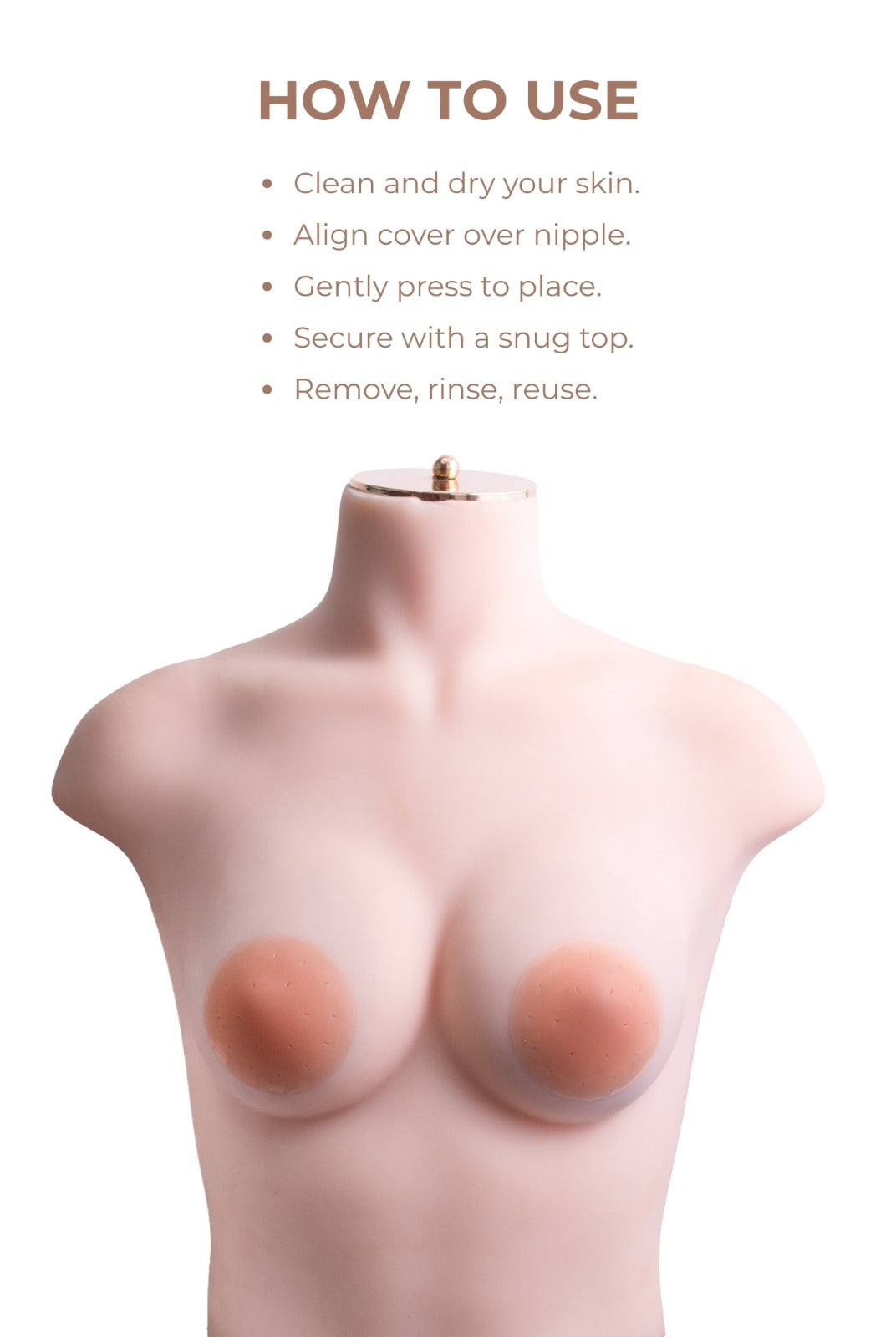 Non Adhesive Nipple Covers Accessories UNDERNEAT