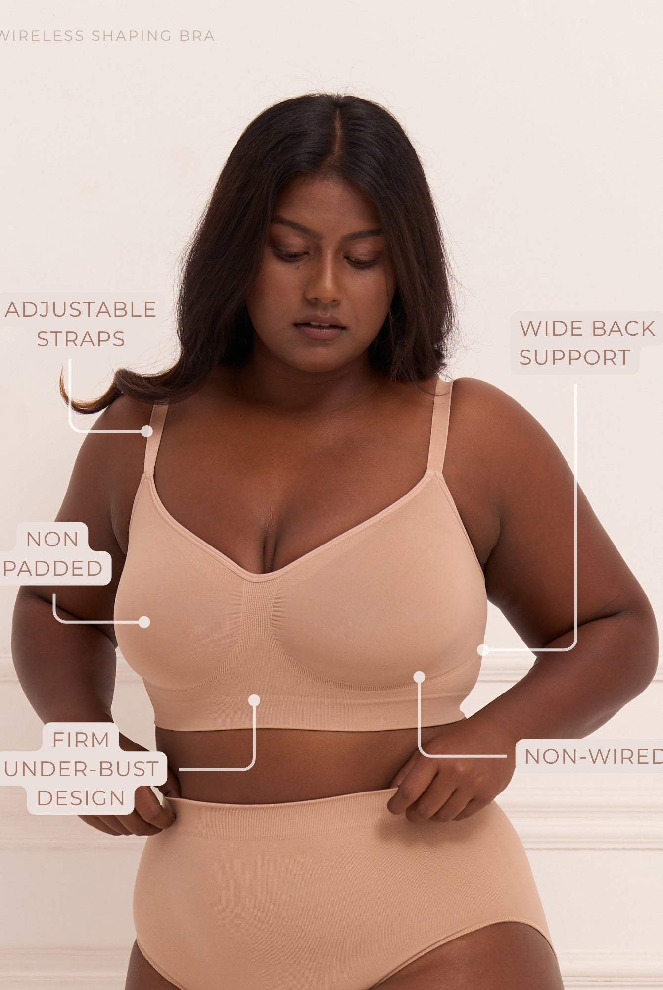 Wireless Shaping Bra Bra UNDERNEAT