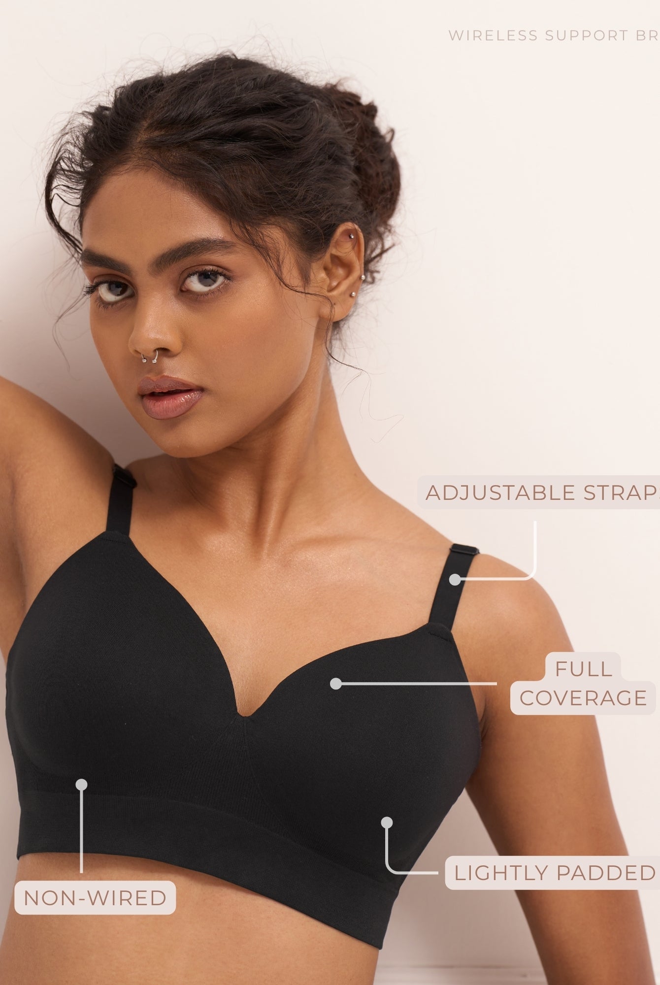 Wireless Support Bra Bra UNDERNEAT
