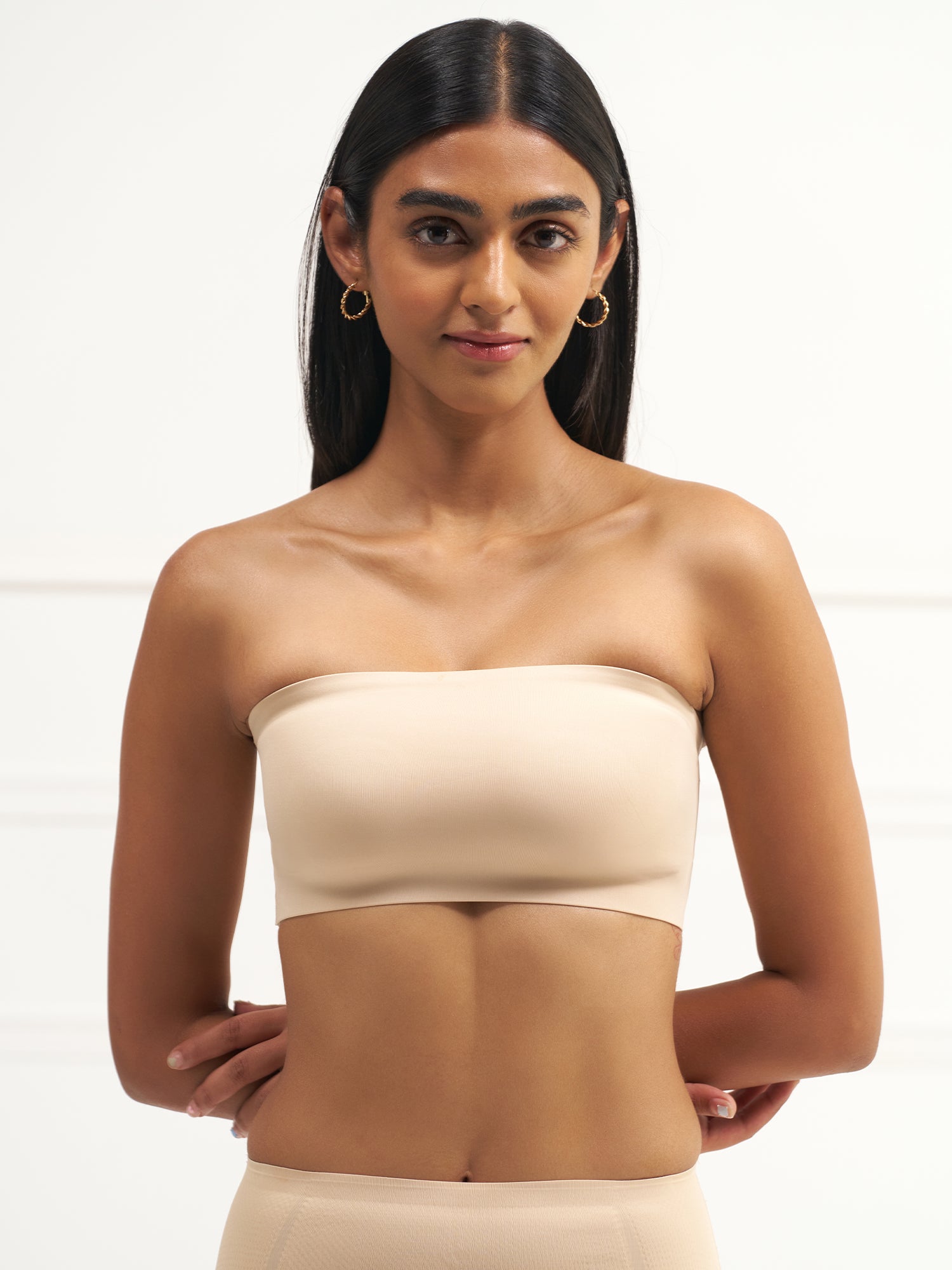 Bandeau - No Slip Non-Padded Wireless Seamless Tube Bra