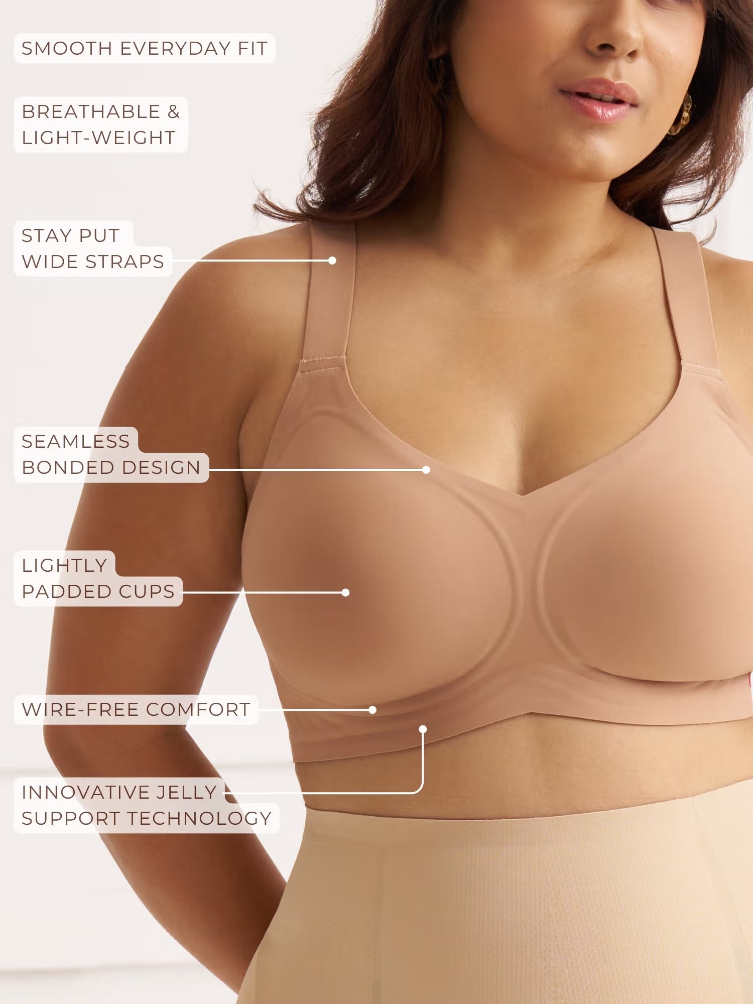 Everyday Comfort Jelly Bra