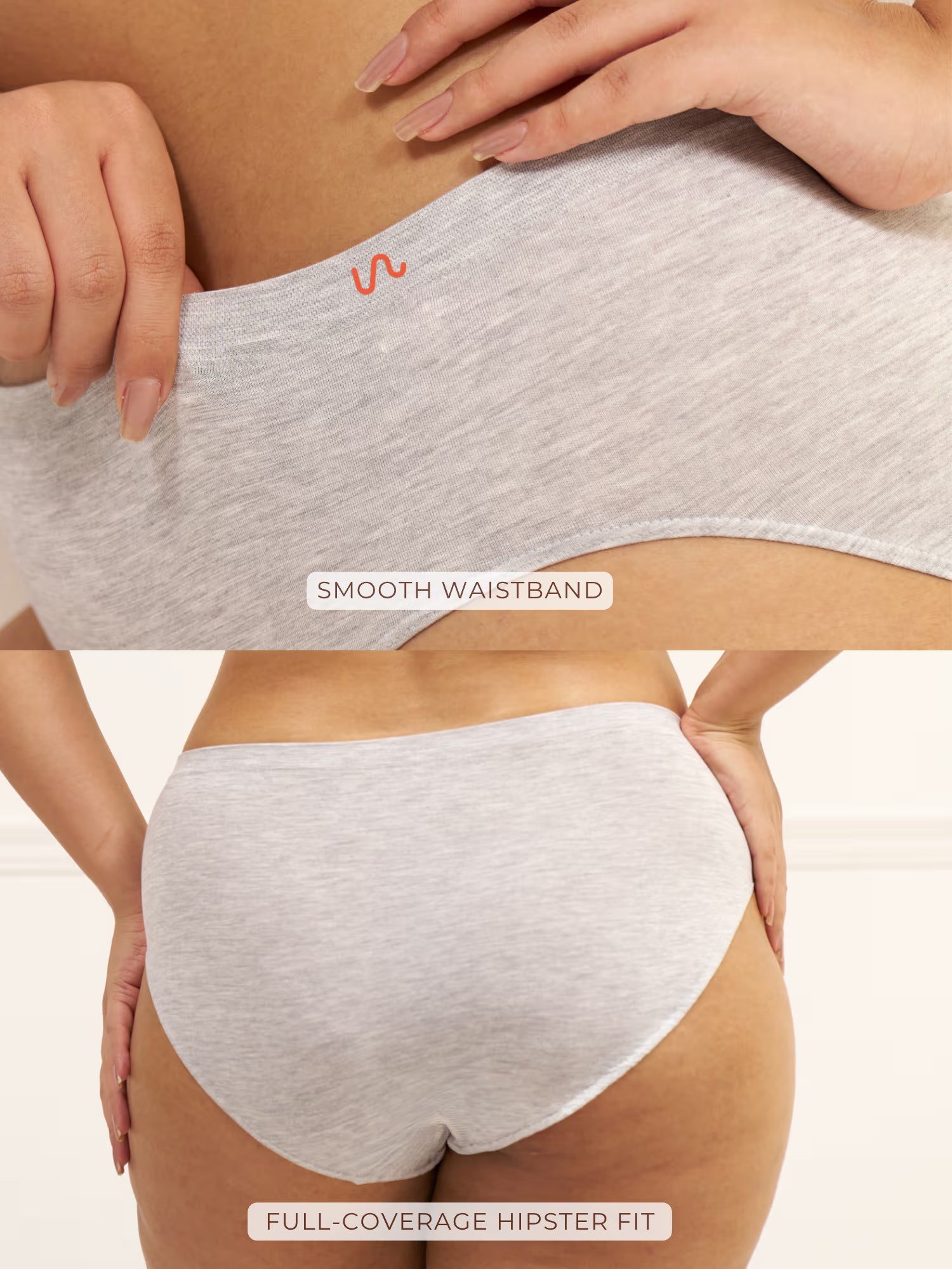 All Day comfort Slip On Bra with Comfort Hipster