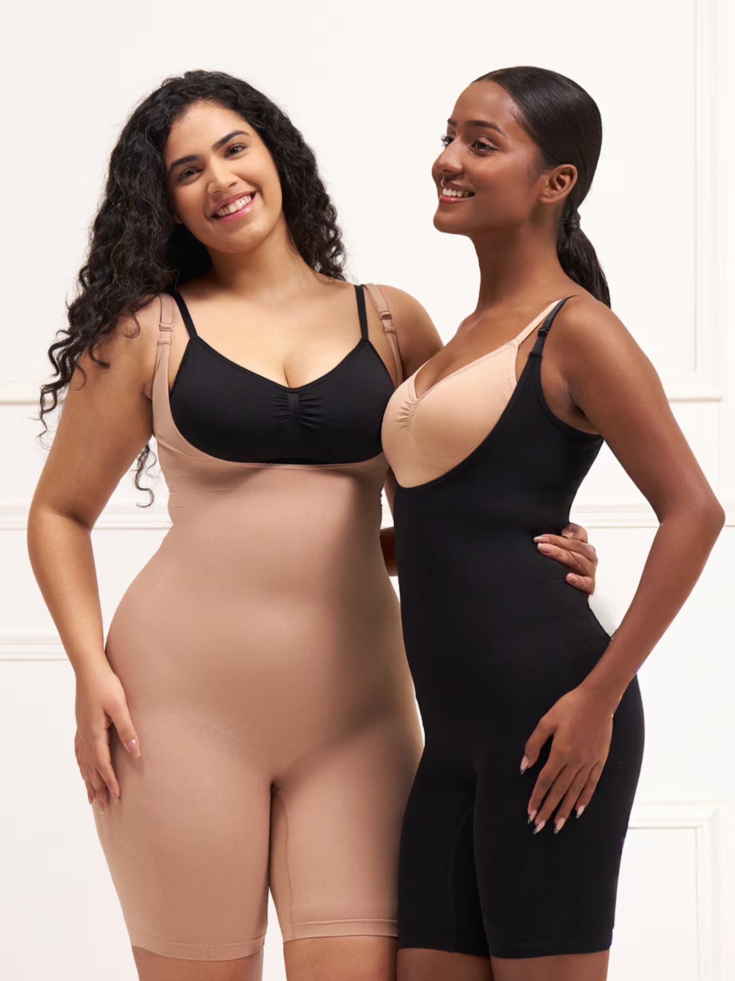 Open Bust Butt Lifting Bodysuit