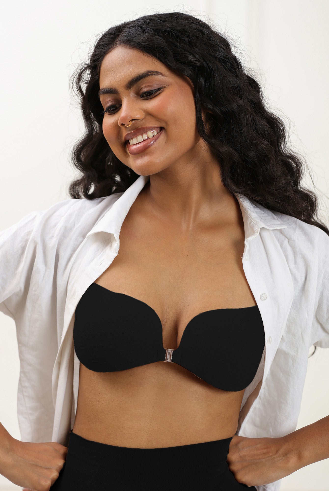 Supportable Adhesive Bra Accessories UNDERNEAT Black A