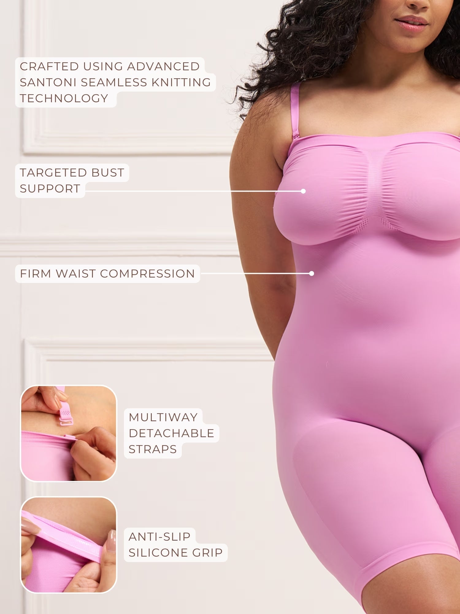 Strapless Butt Lifting Bodysuit