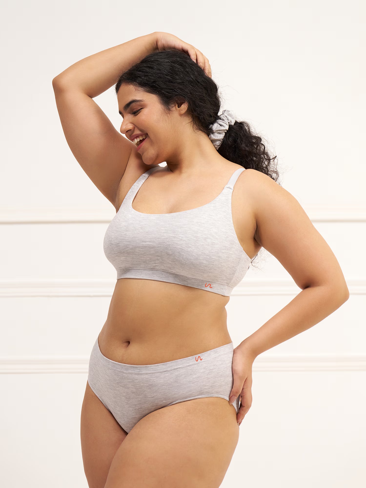 Every Day Comfort Bamboo Bralette with comfort Briefs