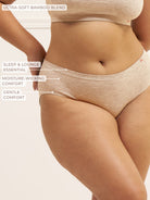 Every Day Comfort Bamboo Bralette with comfort Briefs