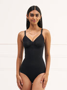 Front Zip Brief Bodysuit