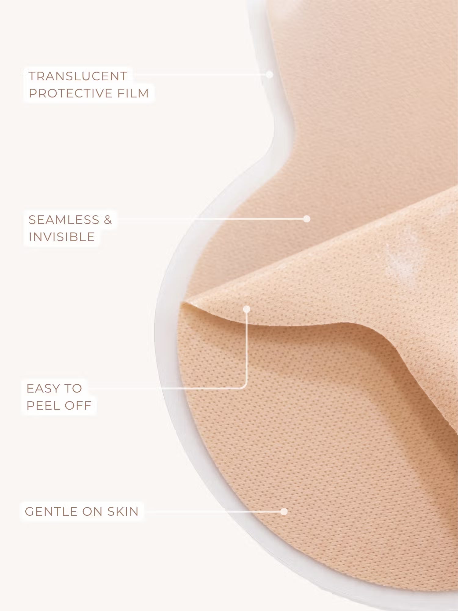 Anti sweat Reusable Comma lift covers