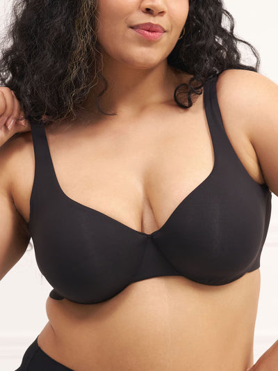 Minimizer Bra for Heavy Bust - Wired Non-Padded Full Coverage Bra