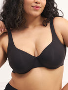 Minimizer Bra for Heavy Bust - Wired Non-Padded Full Coverage Bra