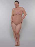 BRIEF BODYSUIT BEIGE