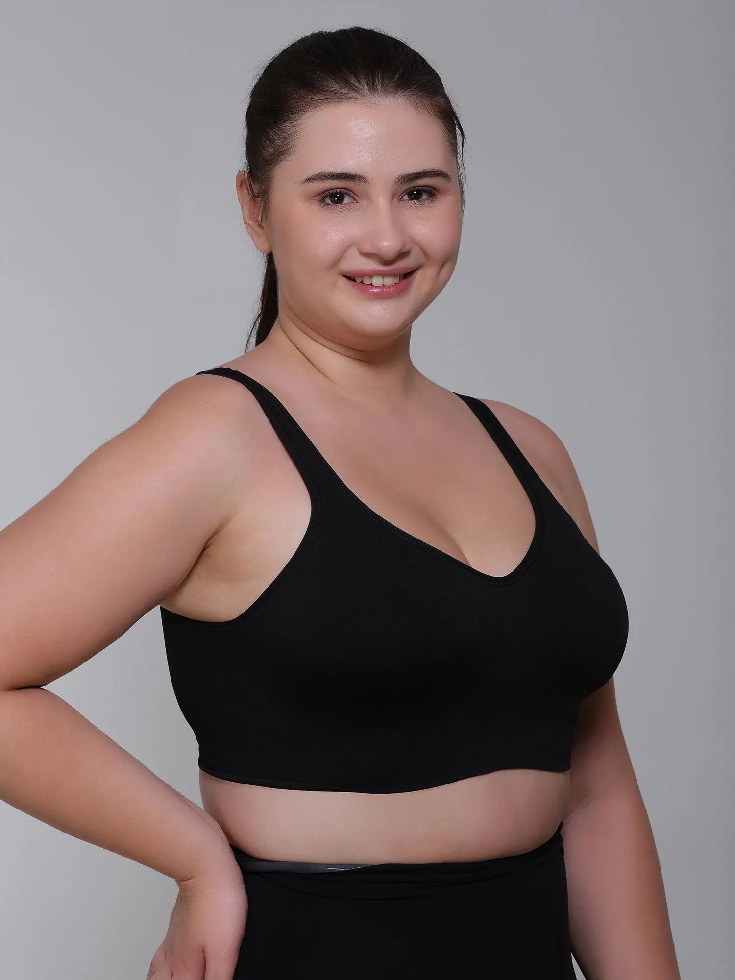 PADDED ALL DAY BRA BLACK