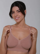 WIRELESS SHAPING BRA BEIGE