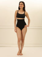 High Waisted Tummy Tucker Briefs Combo Packs Underwear UNDERNEAT Black S