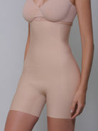 SCULPT FIT PADDED SHORTS BEIGE
