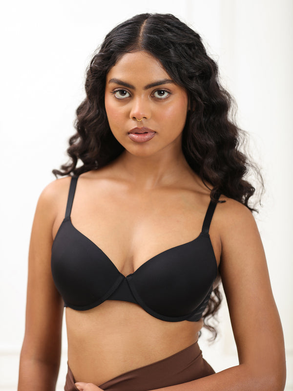 Everyday T-shirt Bra Bra UNDERNEAT Black S