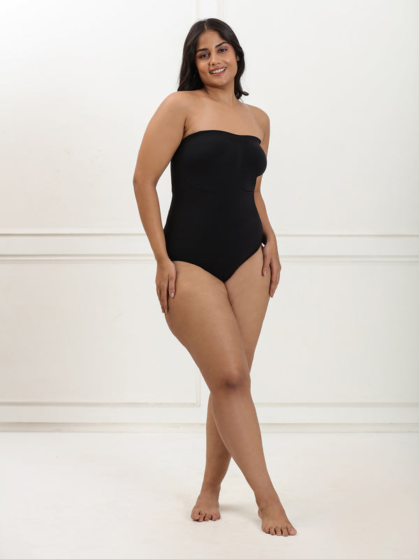 Strapless Brief Bodysuit Bodysuit UNDERNEAT Black S