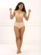 Every Day High Waisted Briefs Shorts UNDERNEAT Beige S