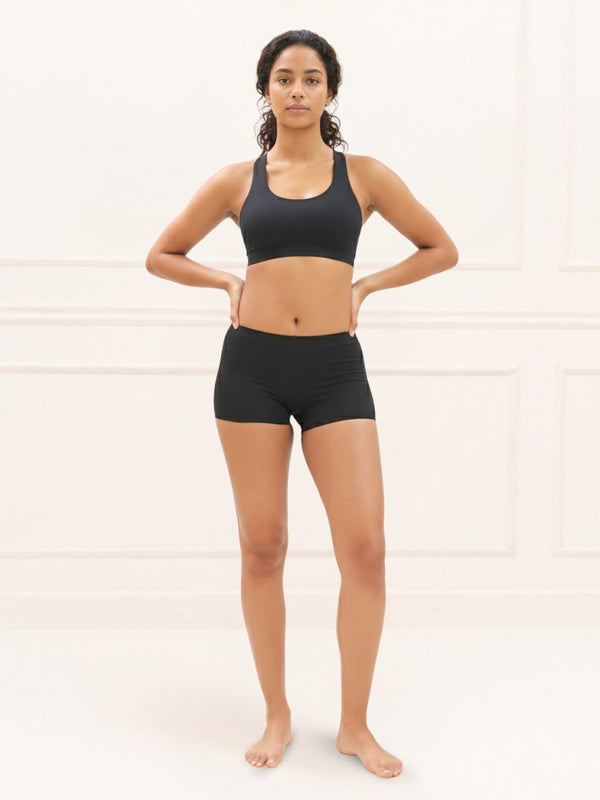 All Day comfort Boy Shorts Shorts UNDERNEAT Black S