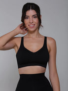 PADDED ALL DAY BRA BLACK